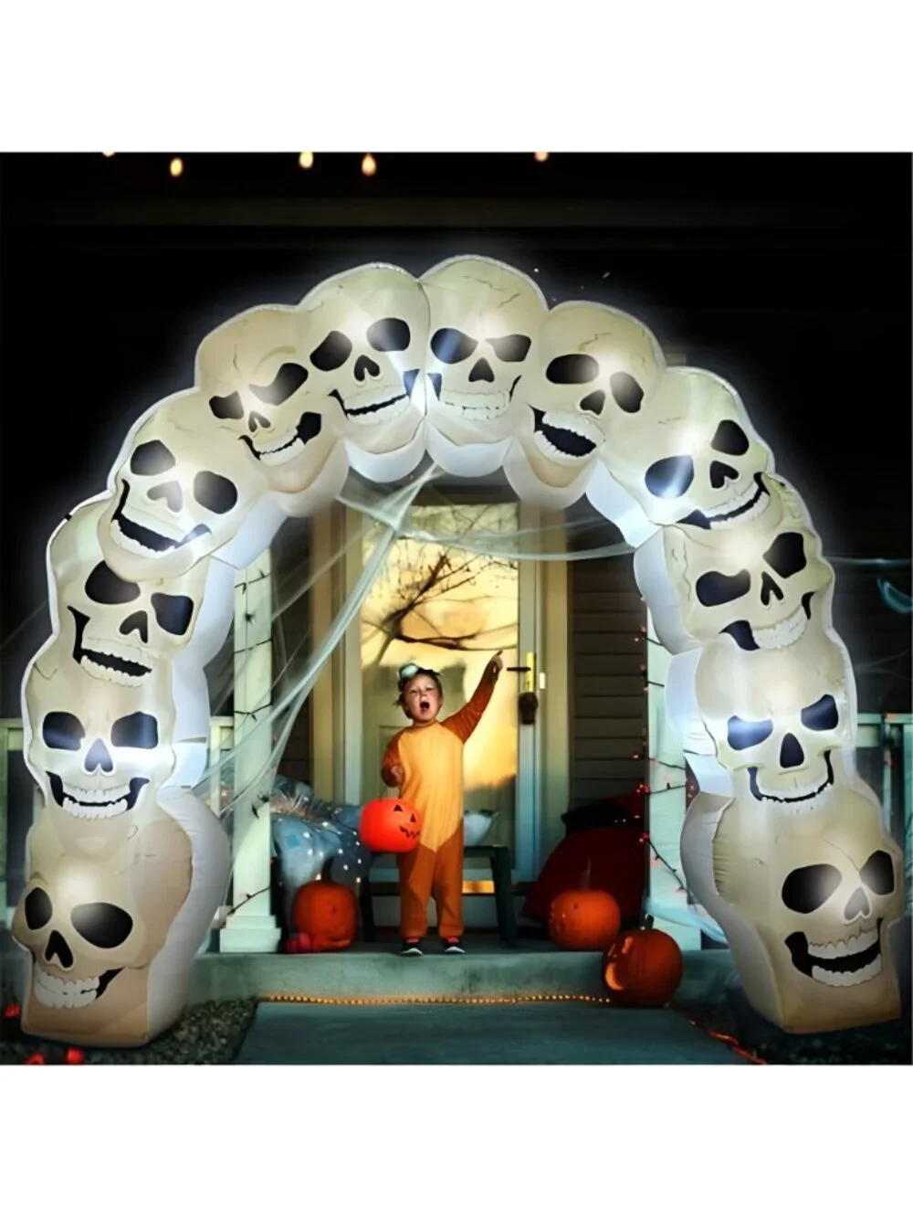 8 ft Halloween Inflatables Archway Outdoor Large Archway Decorations